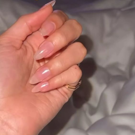 Baby Pink Nails