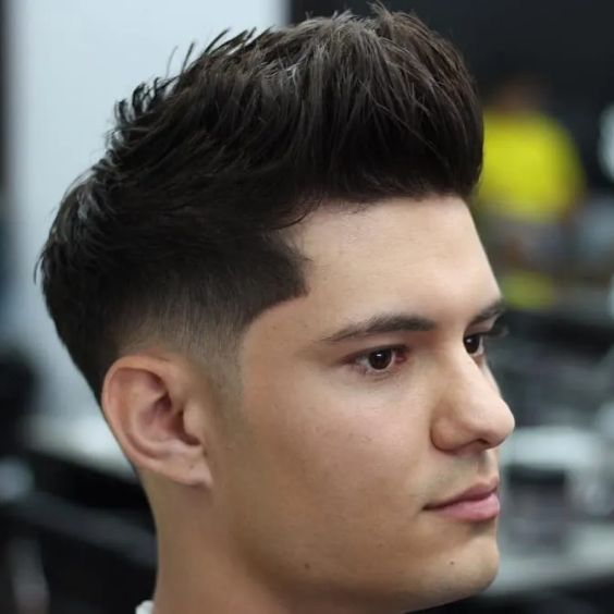 Faux Hawk Quiff Haircut
