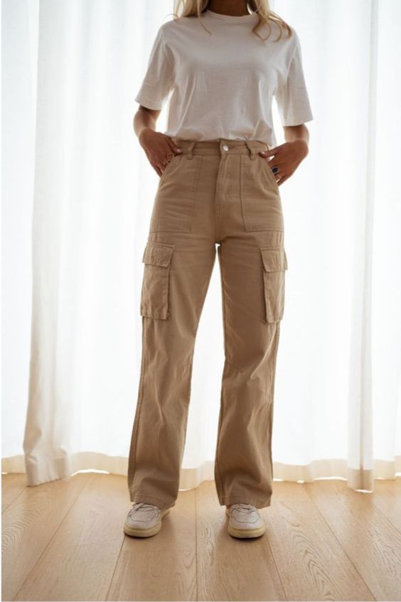Khaki Cargo Pants