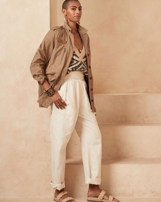 Khaki Utility Jacket