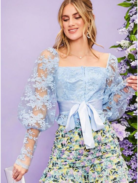 Lace Overlay Glamour