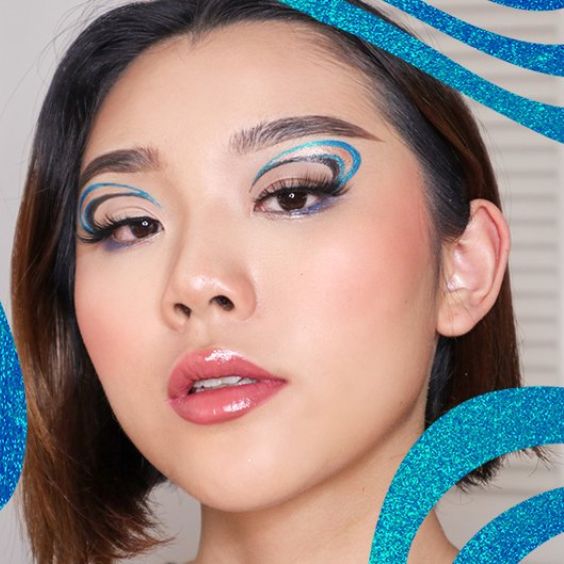 Metallic Graphic Eye