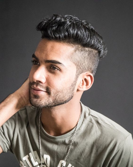 Shaved Sides with Wild Spikes