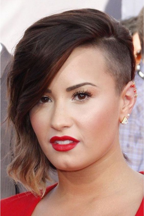Side Bangs with Undercut