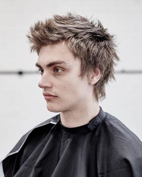 Side Spiky Hair