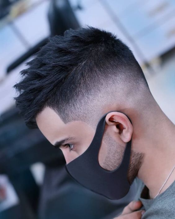 Spiky Hair Fade