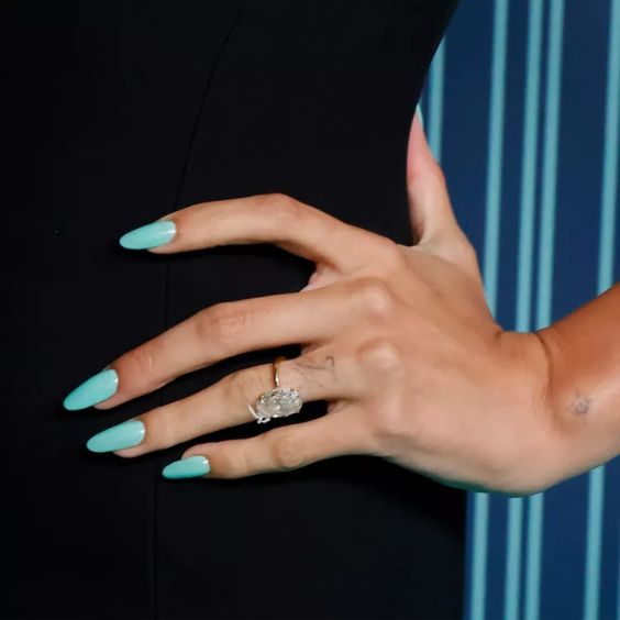Tiffany Blue Nails