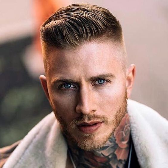 Undercut Side Part Quiff
