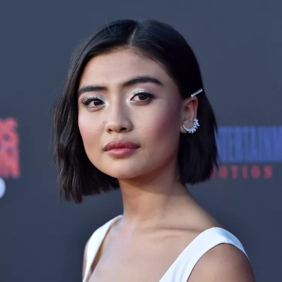 With Wing Eyeliner